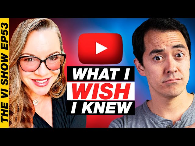 What I wish I knew before starting my YouTube channel - Mistakes to avoid! #VISHOW 53