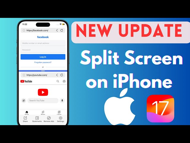 How to Split Screen on iPhone in iOS 17.5 Update | Split Screen on iPhone | Latest Method