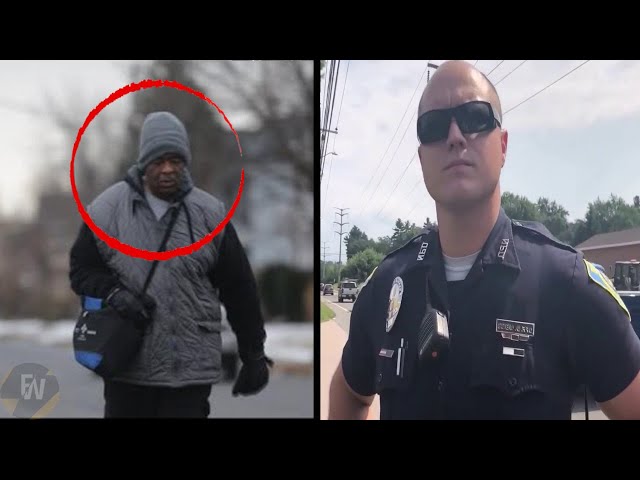 Cop grows suspicious and follows a man who walks 20 miles to work daily. Find out why