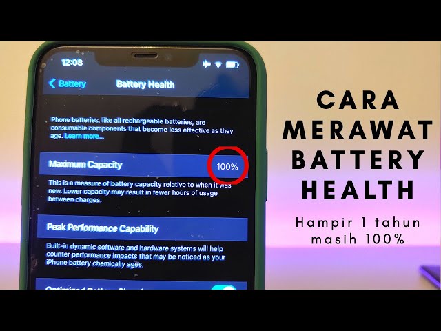CARA MERAWAT BATTERY HEALTH DI IPHONE NOMOR 5 BIKIN GELENG-GELENG