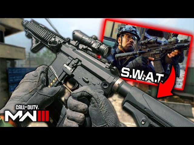 SWAT HK416 Tactical Build - Hondo's HK416D from SWAT Series - Modern Warfare 3 Multiplayer Gameplay