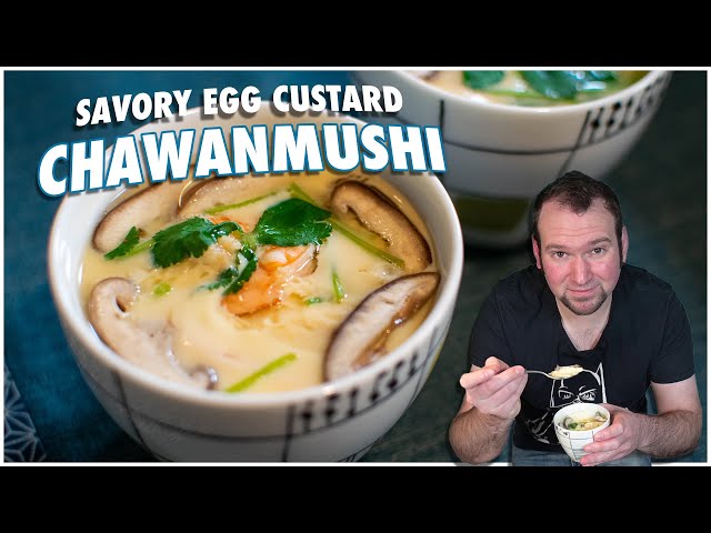 Chawanmushi! Japanese Steamed Egg Custard Recipe