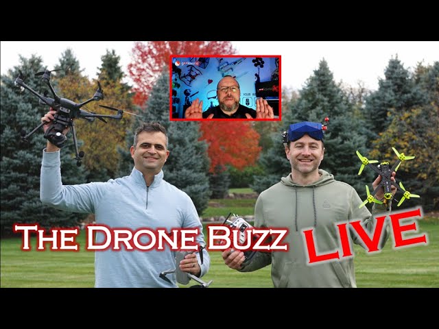 Drone Buzz Live w/Geeksvana | Double Giveaway | DJI Issues | Holiday Gift Ideas