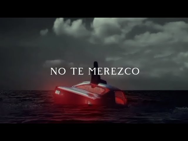 No Te Merezco (Lyric Video) || FEELS.