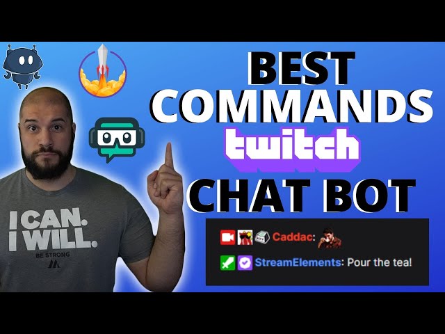 Best Twitch CHAT BOT COMMANDS! Streamelements, Streamlabs, Nightbot, & More!