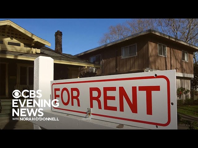 High rents leave many financially stretched