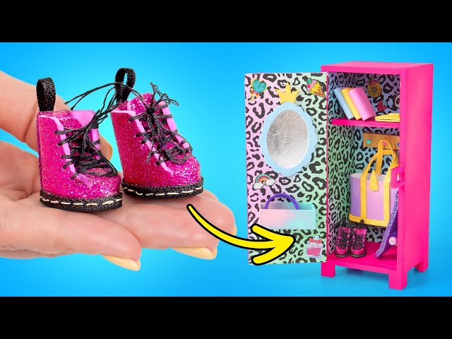 DIY School Locker For Barbie