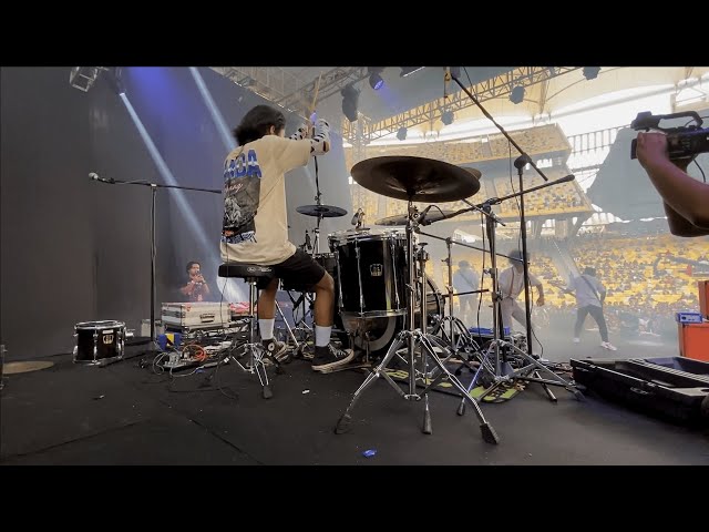 Zerophobia Live At Rock The World 20th Anniversary (Drum Cam)