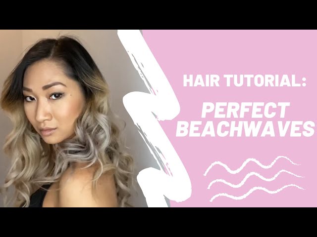 Perfect Beach Waves hair tutorial | Beachwaver curler tutorial