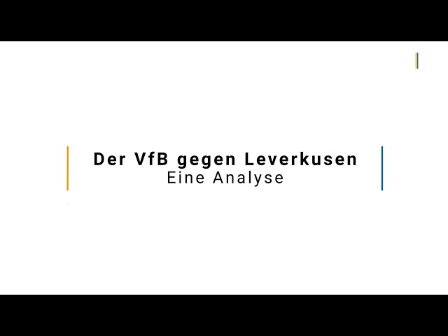 VfB Stuttgart:Das Pokalspiel gegen Leverkusen in der Videoanalyse