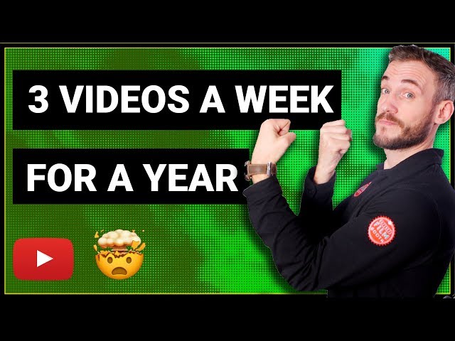 We made 3 VIDEOS A WEEK FOR A YEAR - Here's what we learnt