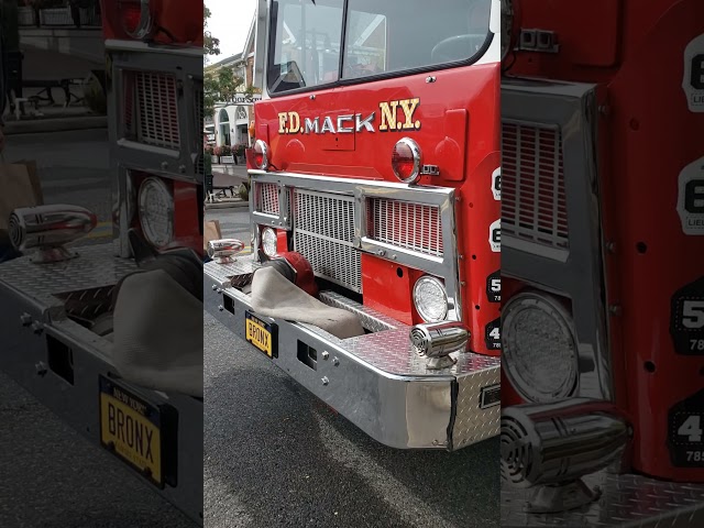 Quick Walkaround a tribute to FDNY  Engine 63 at a Car Show in Stone Harbor New Jersey