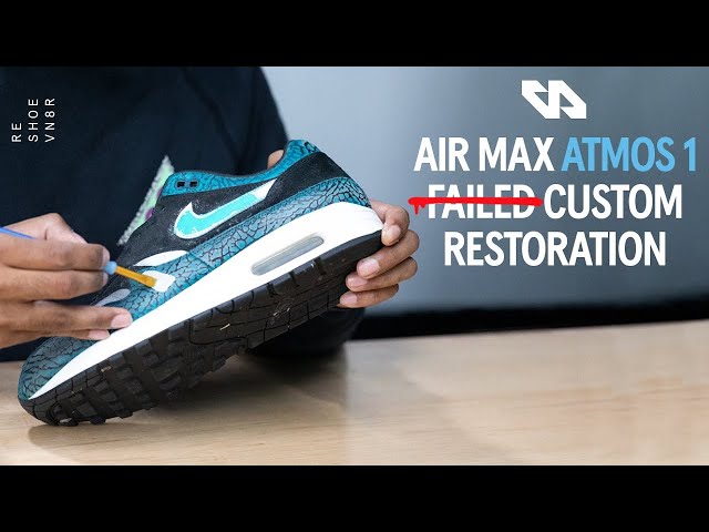 Vick Almighty Restores a Failed Air Max Atmos 1 Custom