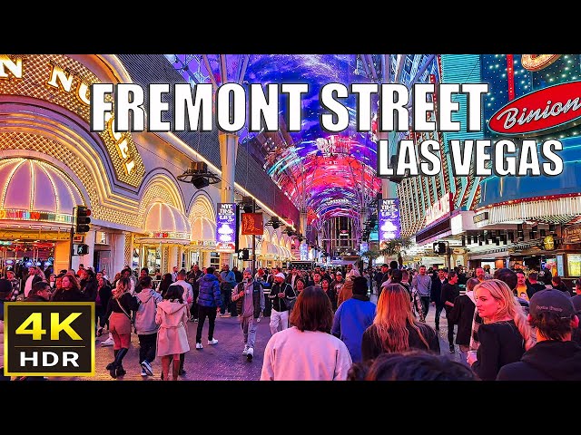 Fremont Street Las Vegas Walk - Nov 2023