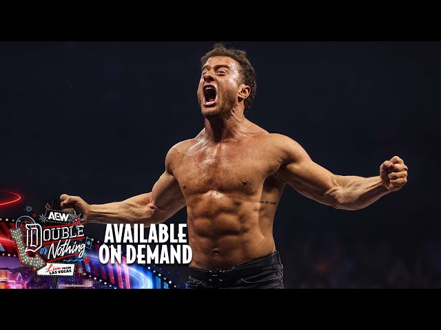 MJF returns to AEW at Double or Nothing | Order the replay NOW