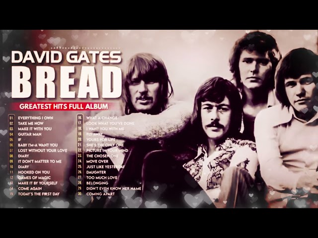 Best Songs of BREAD -🌈  BREAD Greatest Hits Full Album- Bread Light Rock Songs 70s 80s🎻🎸🎺🎷👓💖🎶🎶...