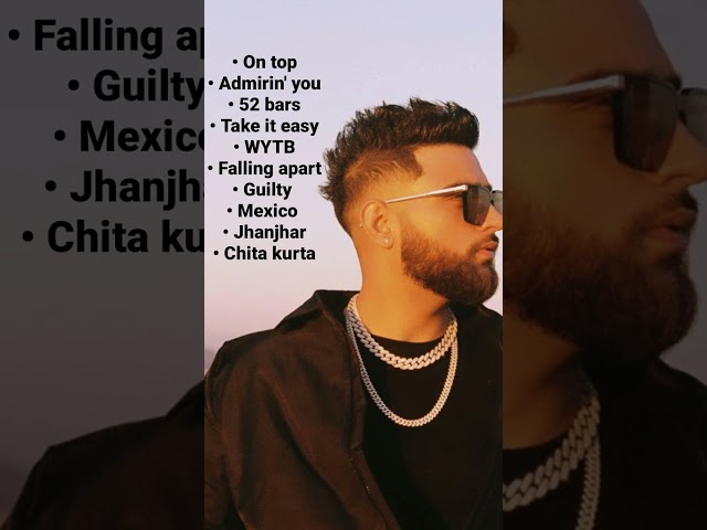 Top 10 songs of Karan Aujla|| latest Punjabi songs