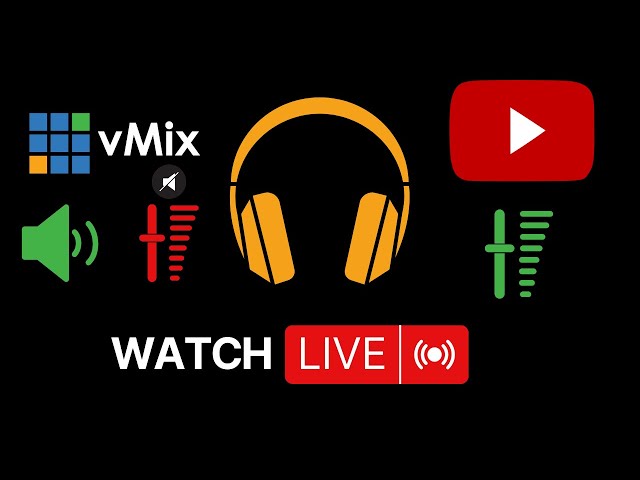 vMix Audio Mute Earphone || Listen to YouTube audio live by muting vmix Audio | vmix tutorial Hindi