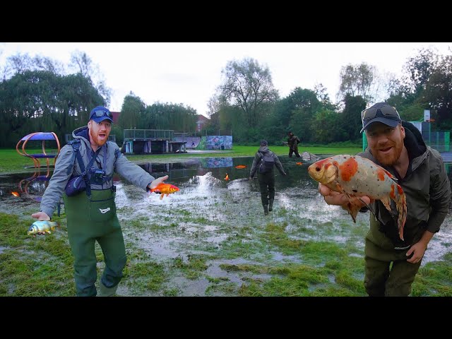 The Puddles Were Full of Priceless FISH! After Storm Babet! (Fish Rescue)