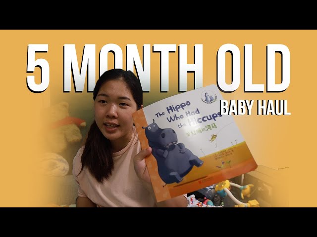 5 MONTH OLD BABY HAUL | TAOBAO EDITION