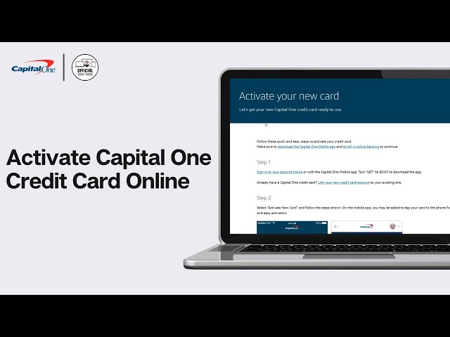 How To Activate Capital One Credit Card Online 2024 (FULL GUIDE)