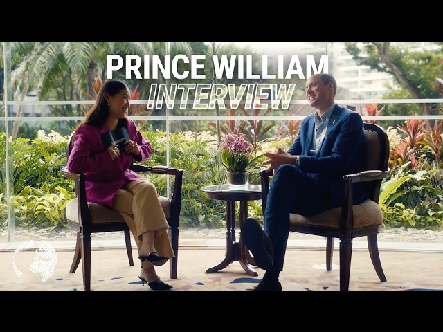 Prince William plays 'This or That' and chats all things Earthshot with Sophia Li