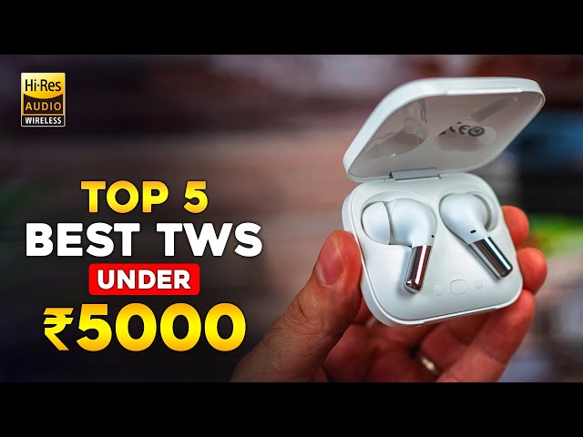 Top 5 Best TWS Under ₹5000 (2024) ⚡ Best Flagship Earbuds Under 5000 ⚡ Best TWS Earbuds Under 5000 ⚡