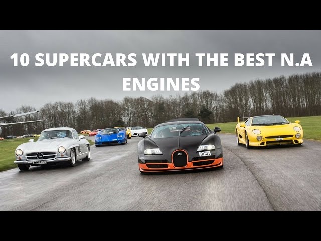 10 supercars with the best naturally aspireted engines