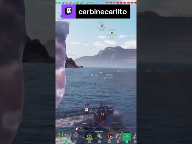 Funny World of Warships Funny Epic Moments | carbinecarlito on #Twitch