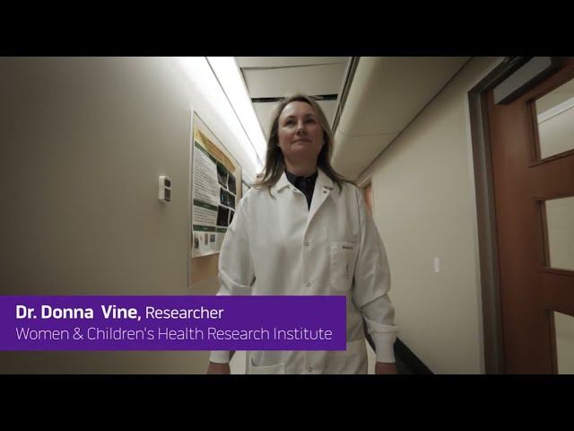 What is researcher Dr. Donna Vine doing to change healthcare for women? #iwd2024 #inspireinclusion