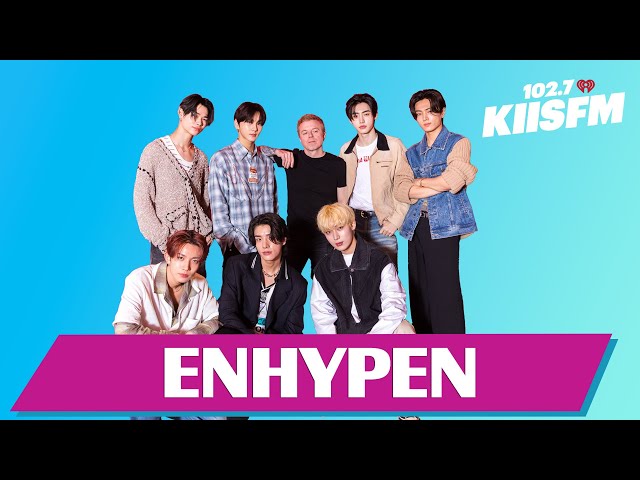 ENHYPEN talks 'Fate Plus' World Tour, Favorite American Foods, and What's in Store for 2024!