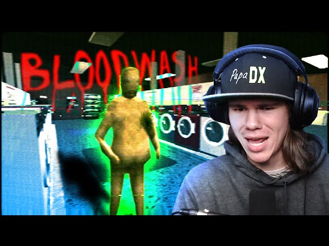 LATE NIGHT LAUNDROMAT HORROR GAME... | Bloodwash (Puppet Combo)
