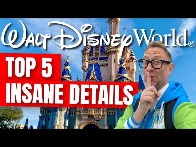 TOP FIVE INSANE FACTS You Did NOT KNOW About Disney World's Magic Kingdom Park