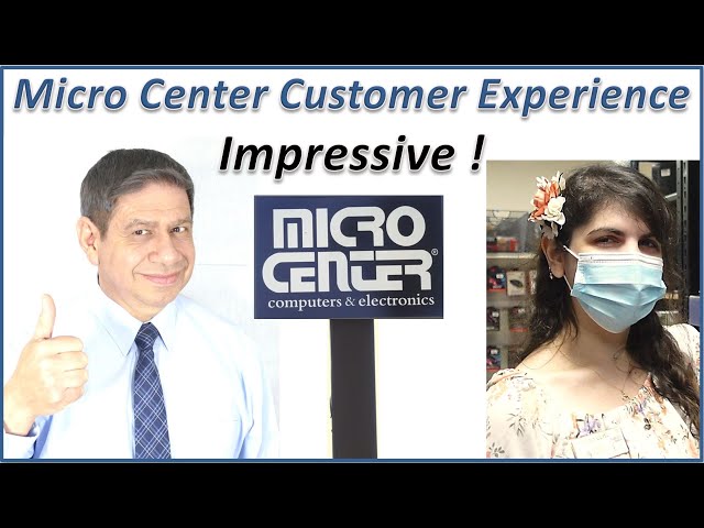 Micro Center Customer Experience & Store Walk-through