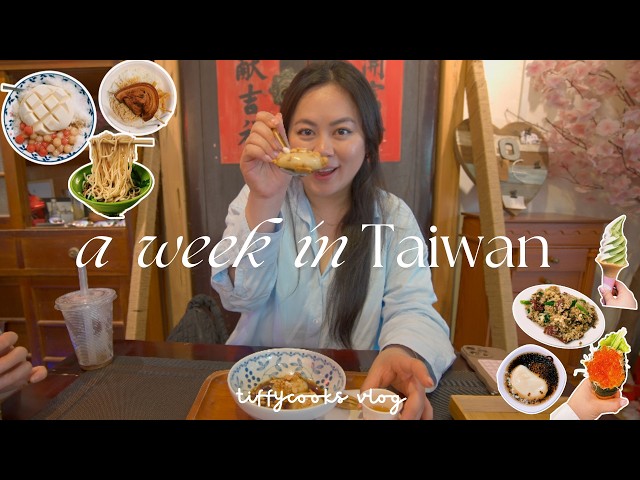 a week in TAIWAN *best street food* 🧋🍤🍧 (beef hot pot, mango shaved ice, seafood paradise)