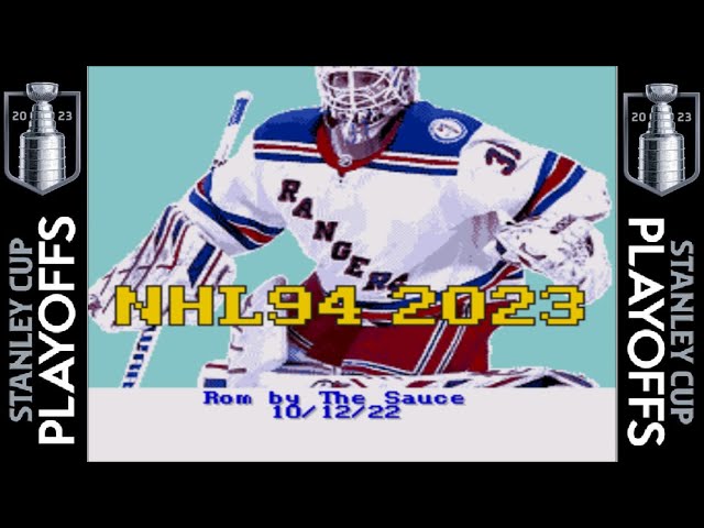 2023 Stanley Cup Predictions - with NHL 94 TS Edition