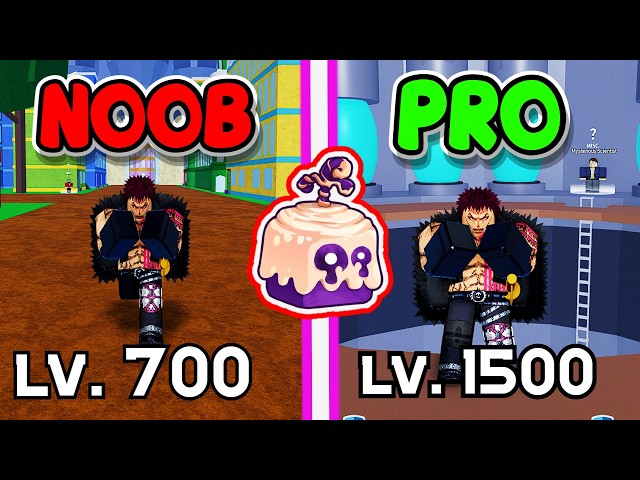 Noob To Pro As Katakuri With The Dough Fruit In Blox Fruits! (Part 2)