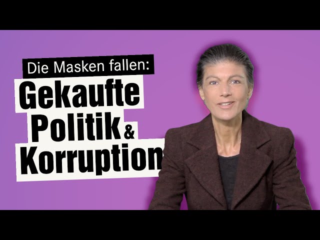 Die Masken fallen: Gekaufte Politik & Korruption