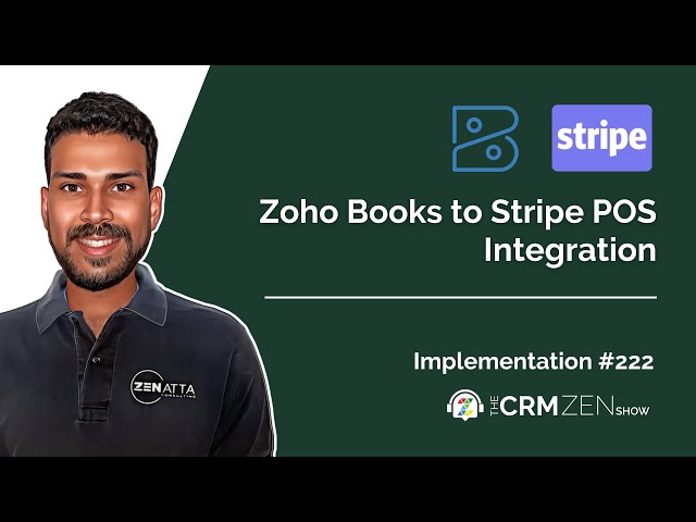 Zoho Books to Stripe POS Integration