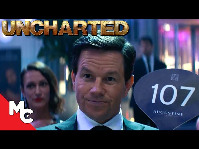 Uncharted | Stealing The Golden Cross | Full Scene! | Tom Holland | Mark Wahlberg