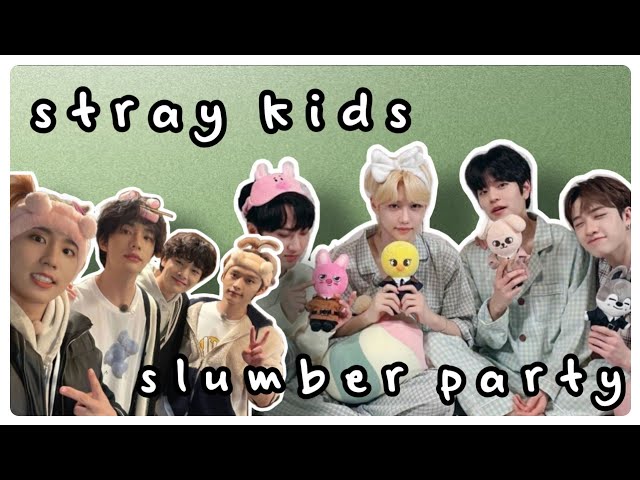 stray kids SLUMBER PARTY game