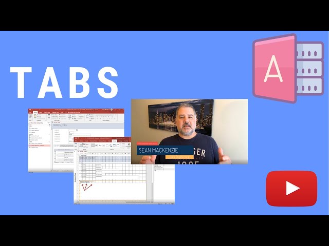 How to Use the Tab Control in Access: Tabs with Subforms Example