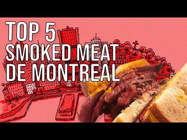 Top 5 Smoked Meat de Montréal
