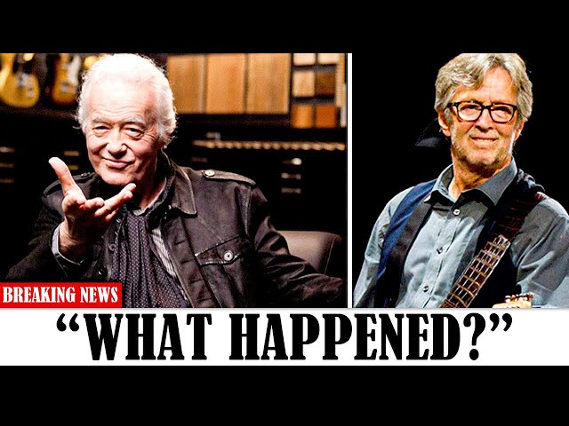 30 Shocking Reasons Why Eric Clapton ACTUALLY Hates Jimmy Page..