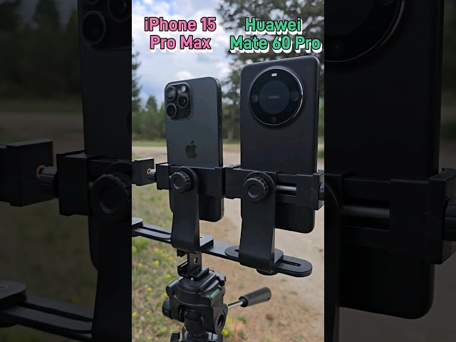 Huawei Mate 60 Pro vs iPhone 15 Pro Max - Camera Battle!
