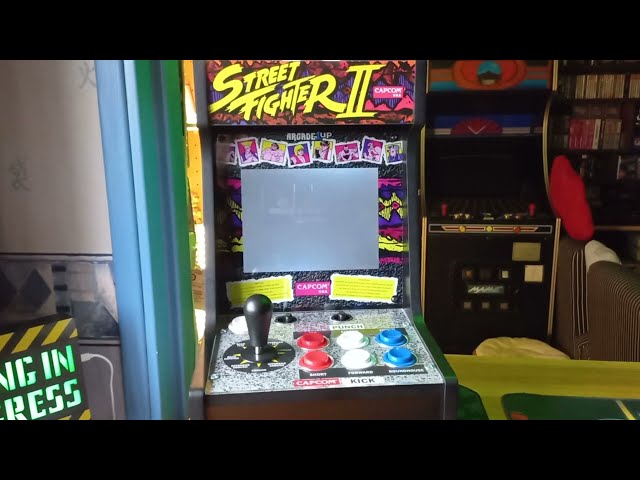 Bartop Arcade 1up Street Fighter II, countercade, Salut Les Retros !