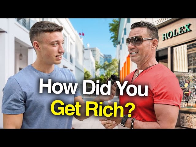 Asking Luxury Shoppers How They Got RICH! (Miami)