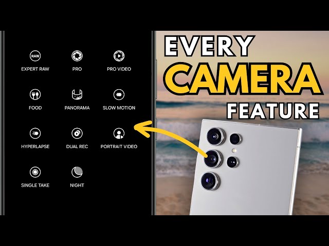 HOW TO use EVERY Camera Feature on the Galaxy S24!