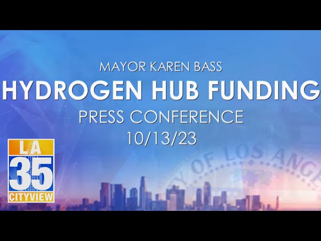 Hydrogen Hub Funding Press Conference 10/13/23