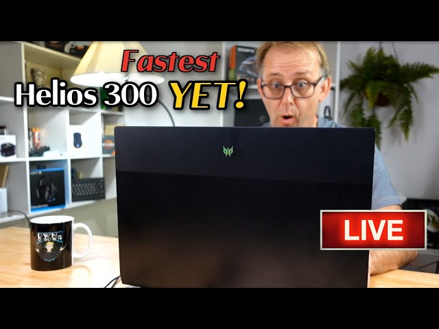 Fastest Helios 300 YET - 12700H + 3070Ti - Live Gaming Performance!
